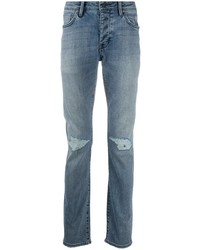 blaue Jeans mit Destroyed-Effekten von Neuw