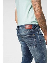 blaue Jeans mit Destroyed-Effekten von Pepe Jeans