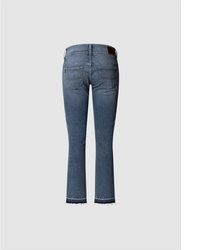 blaue Jeans mit Destroyed-Effekten von Pepe Jeans