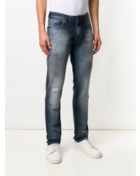 blaue Jeans mit Destroyed-Effekten von Emporio Armani