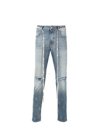 blaue Jeans mit Destroyed-Effekten von Represent