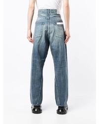 blaue Jeans mit Destroyed-Effekten von Ambush