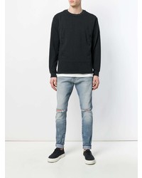 blaue Jeans mit Destroyed-Effekten von Represent