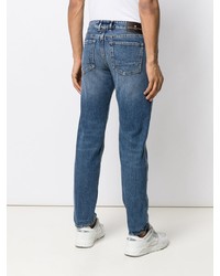 blaue Jeans mit Destroyed-Effekten von Golden Goose