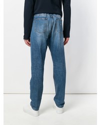 blaue Jeans mit Destroyed-Effekten von Eleventy