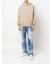 blaue Jeans mit Destroyed-Effekten von DSQUARED2