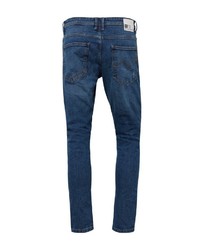 blaue Jeans mit Destroyed-Effekten von Tom Tailor Denim