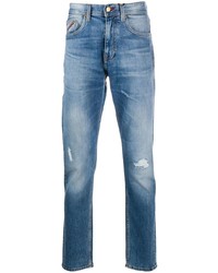 blaue Jeans mit Destroyed-Effekten von Tommy Hilfiger