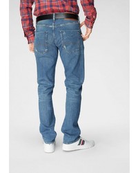 blaue Jeans mit Destroyed-Effekten von Tommy Jeans