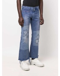 blaue Jeans mit Flicken von ERL