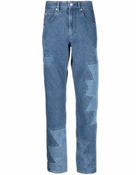 blaue Jeans mit Flicken von Isabel Marant