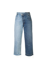blaue Jeans mit Flicken von Monse