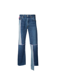 blaue Jeans mit Flicken von Neith Nyer