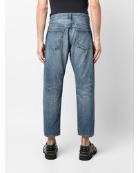 blaue Jeans mit Flicken von Junya Watanabe MAN