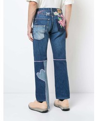 blaue Jeans mit Flicken von Neith Nyer