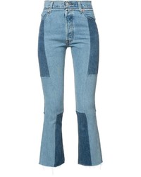 blaue Jeans mit Flicken von RE/DONE