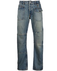 blaue Jeans mit Flicken von Reese Cooper® 