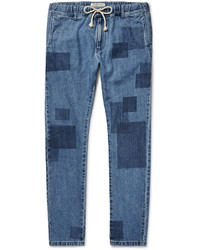 blaue Jeans mit Flicken von Remi Relief