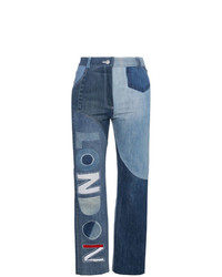 blaue Jeans mit Flicken von Ronald Van Der Kemp
