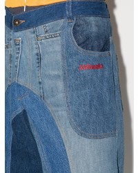 blaue Jeans mit Flicken von Ahluwalia