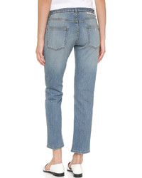 blaue Jeans mit Flicken von Stella McCartney