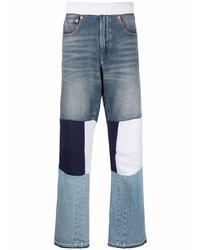 blaue Jeans mit Flicken von Valentino
