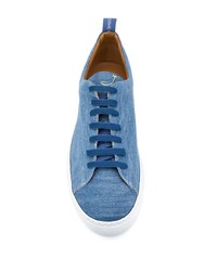 blaue Jeans niedrige Sneakers von Jacob Cohen
