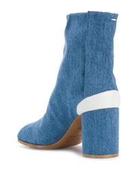 blaue Jeans Stiefeletten von Maison Margiela
