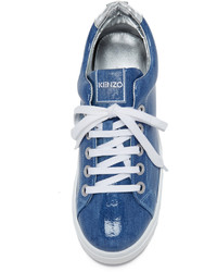 blaue Jeans Turnschuhe von Kenzo