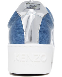 blaue Jeans Turnschuhe von Kenzo