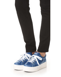 blaue Jeans Turnschuhe von Kenzo