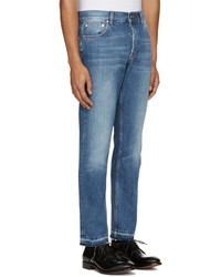 blaue Jeans von Alexander McQueen