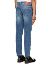 blaue Jeans von Alexander McQueen