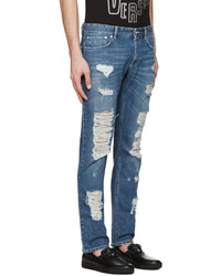 blaue Jeans von Versus