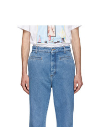 blaue Jeans von Loewe