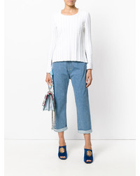 blaue Jeans von Fendi