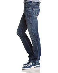 blaue Jeans von Cross