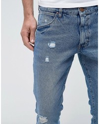 blaue Jeans von Wrangler