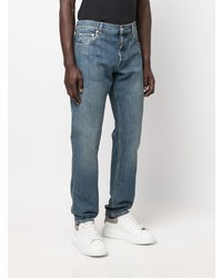 blaue Jeans von Alexander McQueen