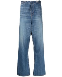 blaue Jeans von Maison Mihara Yasuhiro