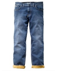 blaue Jeans von MEN PLUS BY HAPPY SIZE