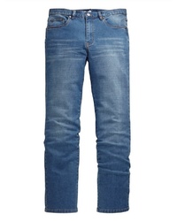 blaue Jeans von MEN PLUS BY HAPPY SIZE