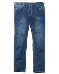 blaue Jeans von MEN PLUS BY HAPPY SIZE