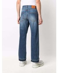 blaue Jeans von Alexander McQueen