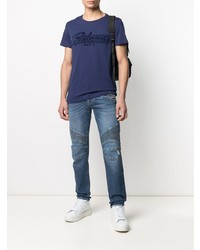 blaue Jeans von Balmain