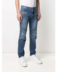 blaue Jeans von Balmain