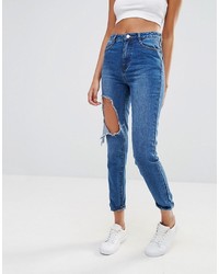 blaue Jeans von Missguided