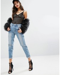 blaue Jeans von PrettyLittleThing