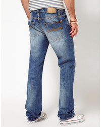 blaue Jeans von Nudie Jeans