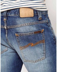 blaue Jeans von Nudie Jeans